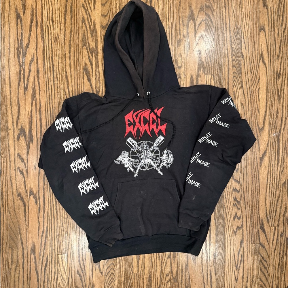 Excel | Split Image Hoodie - Small